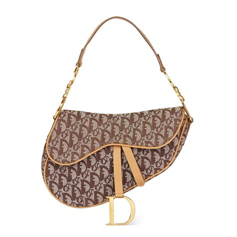 womens dior saddle bag|dior saddle bag vintage brown.